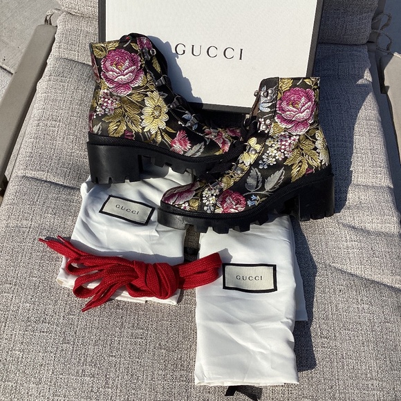 Gucci floral boot - Picture 14 of 16
